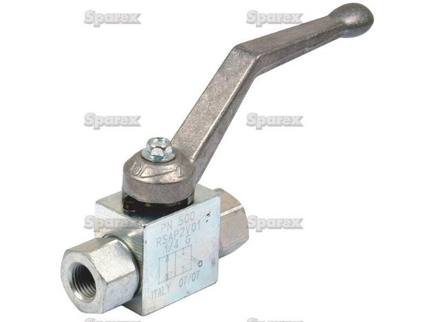 Picture of Hydraulic 2-Way Shut-Off Ball
Valve 1/2" BSP-SP-101609