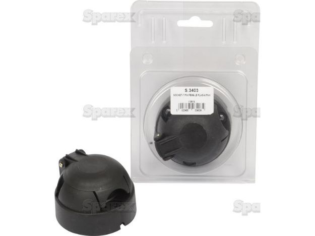 Picture of 7 Pin Trailer Socket Female-SP-3403