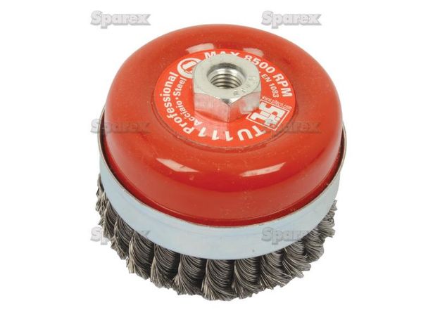 Picture of Wire Cup Brush Twisted 95mm
Hole M14 Max RPM 8500-SP-25365
