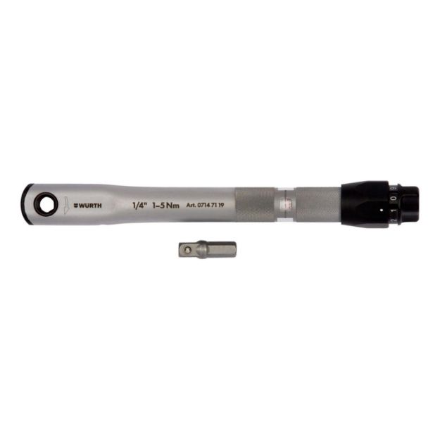 Picture of Wurth 1/4" 1-5Nm Torque Wrench-WU-07147119