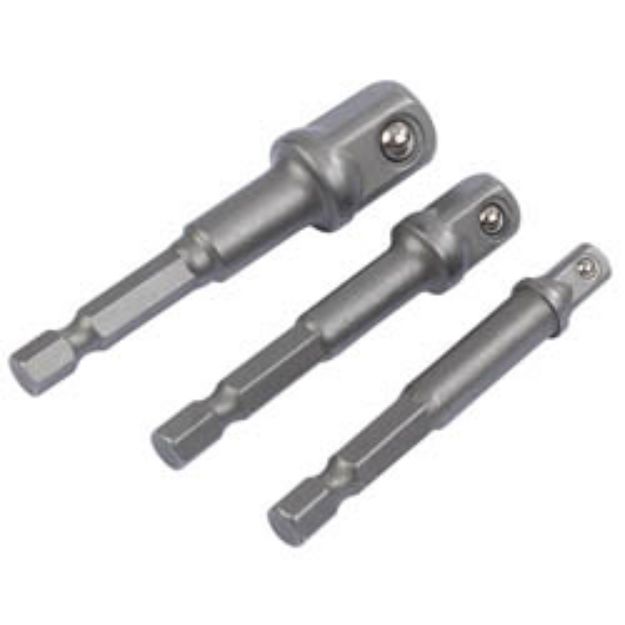 Picture of Draper 1/4", 3/8"& 1/2" Bit
Coupler Set-DR-00005