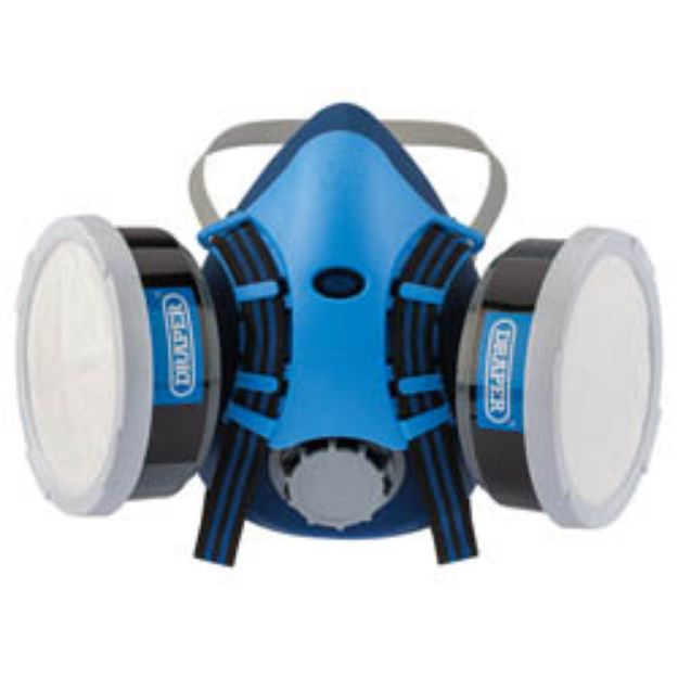 Picture of Draper Vapour & Dust Filter
Respirator Conforms EN140
Filters A1P2-DR-03021