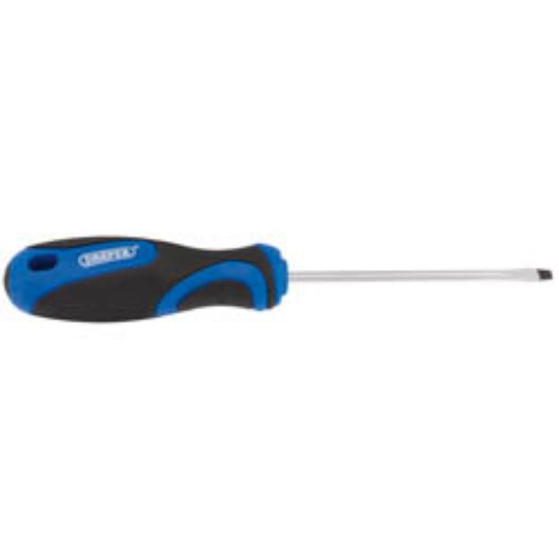 Picture of Draper 3.2 x 75mm Plain Slot
Screwdriver with Soft Grip
Handles-DR-48919