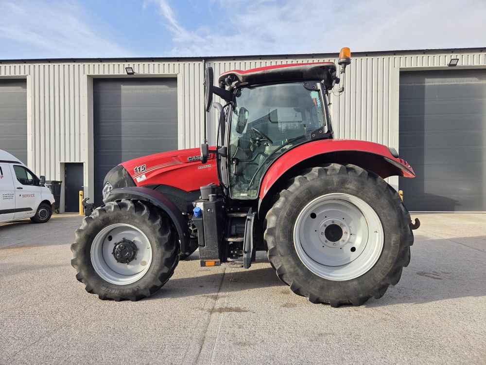 Case IH Maxxum 115: New & Used Tractors Wales & UK | Excavators & Tankers